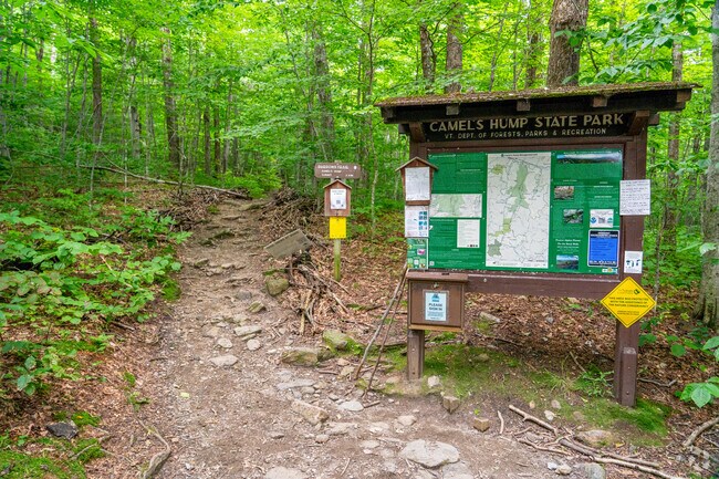 Hikers on Camel’s Hump Trail enjoy views from an iconic peak above Huntington.