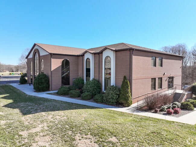 The entrance to Redeemer Preparatory Academy in Statesville.