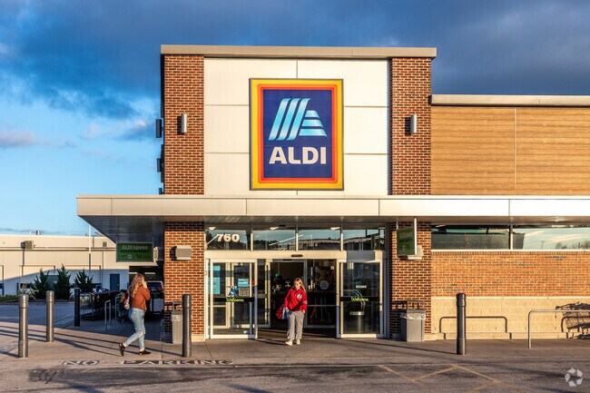 ALDI is just down the road and meets all the grocery needs of Miller Orchard residents.