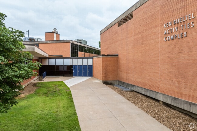 The Ken Bueltel Activities Complex is here at Hayden Catholic High School.