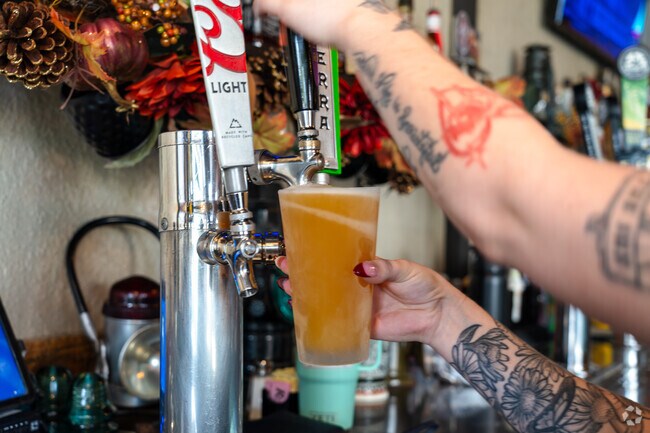 Gridley residents can enjoy an icy cold pint with their meal at Railhouse Pub and Grill.