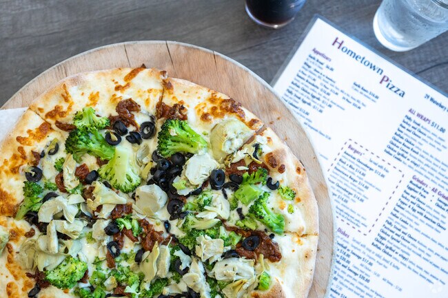 Prospect's Hometown Pizza is a hotspot for locals in Prospect.