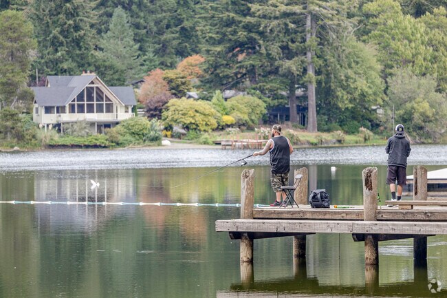 Just casting a line in Burley WA.