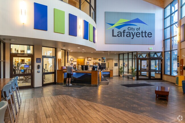 The Bob Burger Recreation center is a gathering place for the Lafayette community.