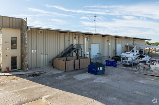 A loading dock is located on the west side of Osceola Technical College St. Cloud.
