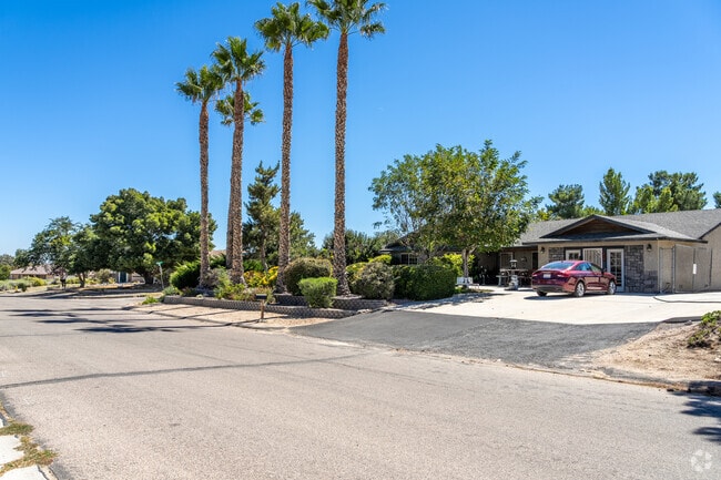 A row of spacious single-family ranch homes grace the landscape of Phelan.