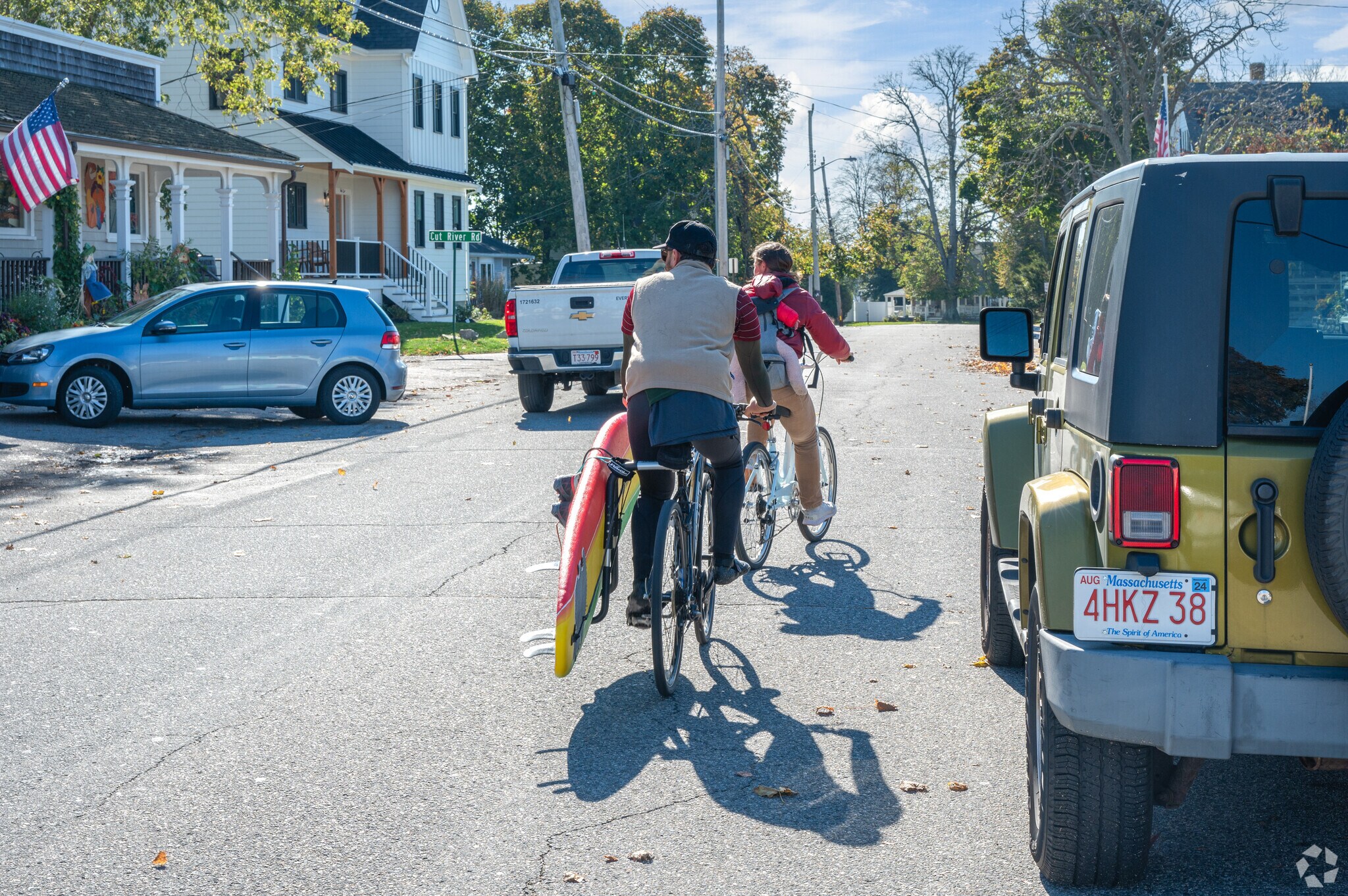 When the surfs up pack up the family hop your bikes and head to Green Harbor Beach.