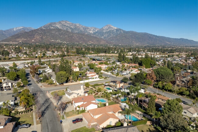 Upland is centrally located in San Bernardino between State Highway 210 and Interstate 10.
