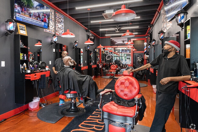 Haircuts to shaves, National Harbor barber shop on Elmira St. has you covered in Bellevue.
