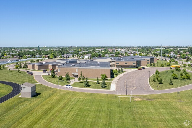 The beautiful campus of Cheney Middle School includes modern amenities for students.