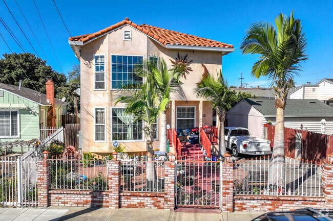Charming Spanish influenced homes can be found in the Wentworth Holland neighborhood in Oakland.