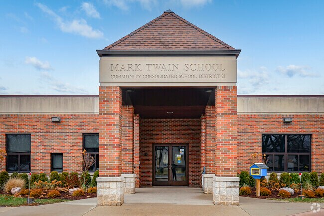 Mark Twain Elementary School is one of nine elementary schools in District 21 in Wheeling.