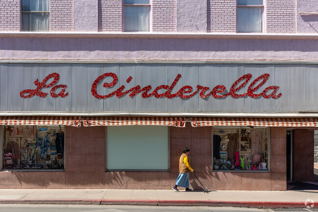 La Cinderella sells women's shoes and sits in one of the most historic buildings in Nogales.