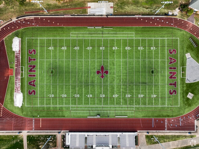 St. Christopher's home football games are held here in the Crestview neighborhood.