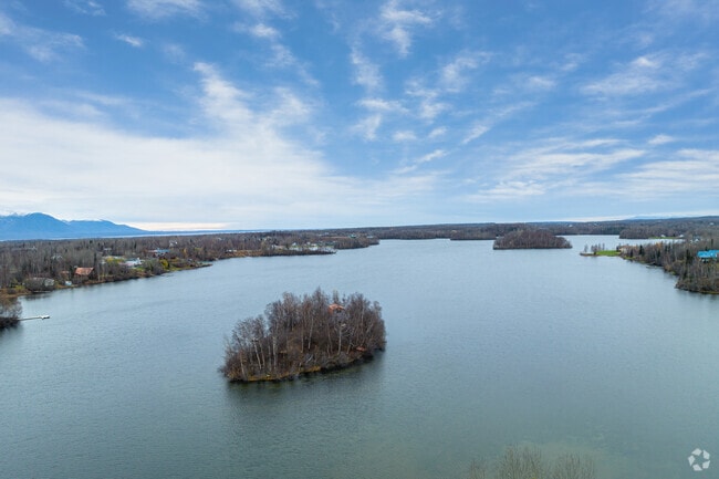 Several lakes dot the landscape across Gateway, offering scenic views and recreation.