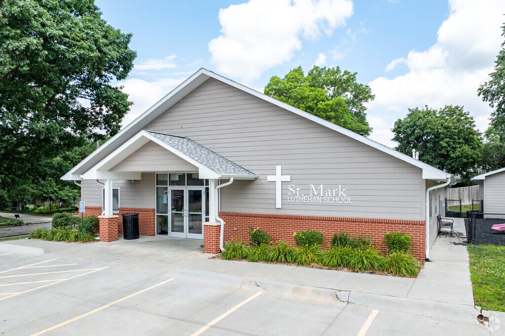 St. Mark Evangelical Lutheran School serves grades K-8.