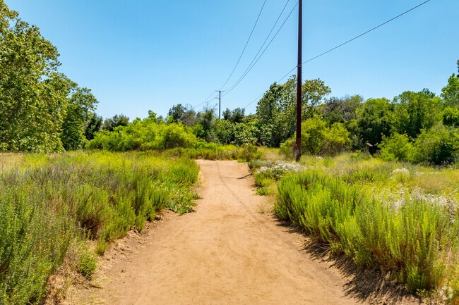 Rancho Park trails wind into the protected lands of San Diego National Wildlife Refuge.