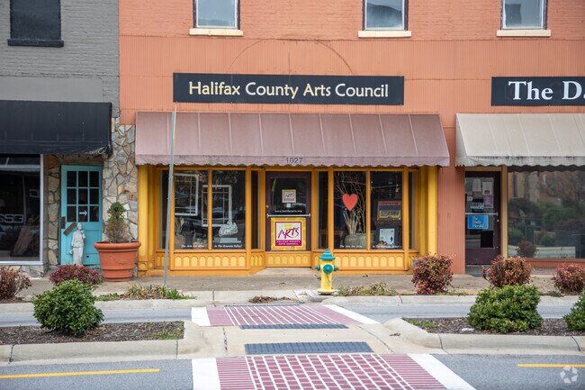 The Halifax County Arts Council is located in Downtown Roanoke Rapids.