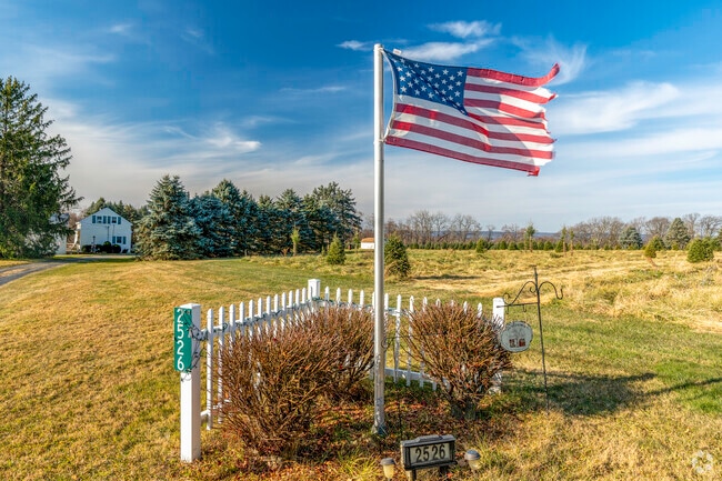 Enjoy fresh air and quiet in Moore Township.