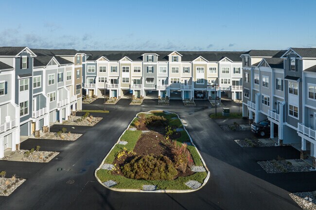 An assortment of townhouses can be found closer to the shore in Fenwick Island.