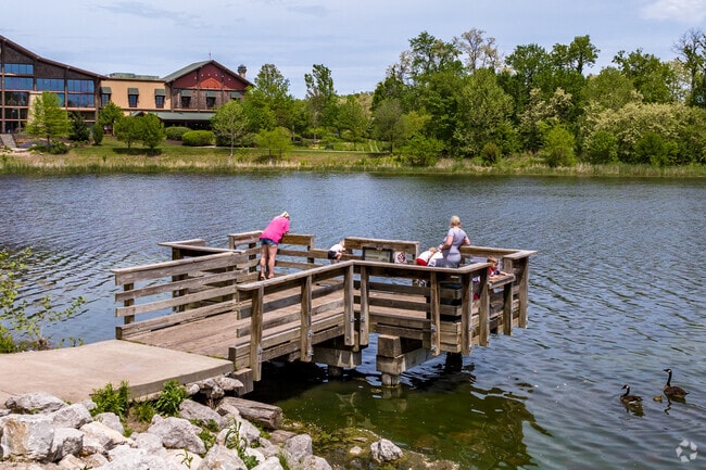 Waterfall Park pier is a good spot for a little fishing after a long day.