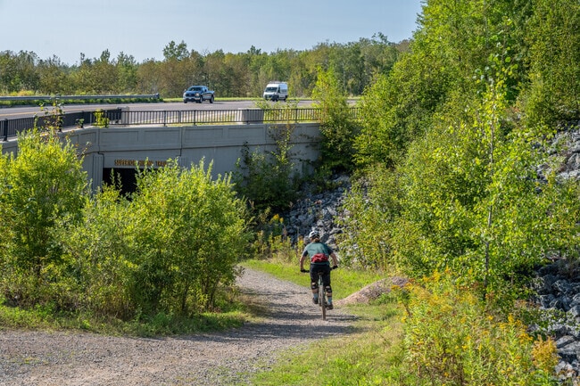 Many of the trails in Piedmont Heights are accessible by bike.