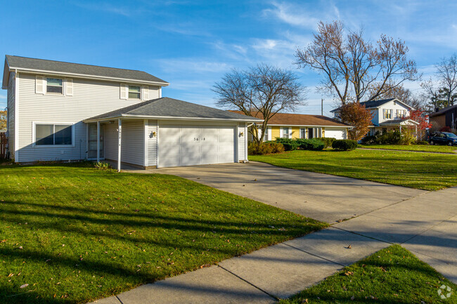 This Park State East home features a rare two car garage.