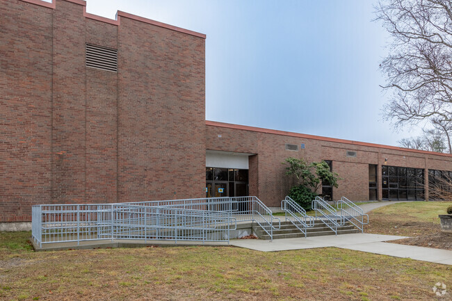 Handicap access is available for students at Abigail Adams Middle School in Weymouth.