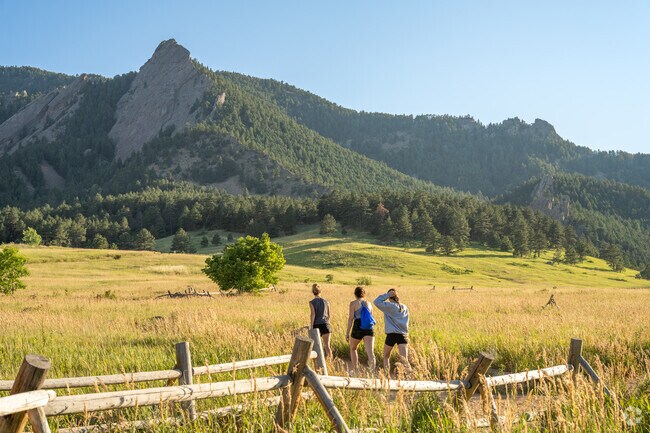 When wanting to escape into nature neighboring Goss Grove is the Chautauqua Trailhead.