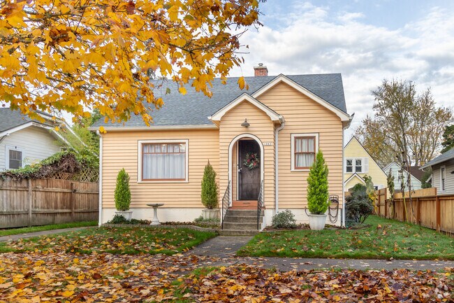A little old world charm went in to keeping this little Cottage-style home looking amazing.