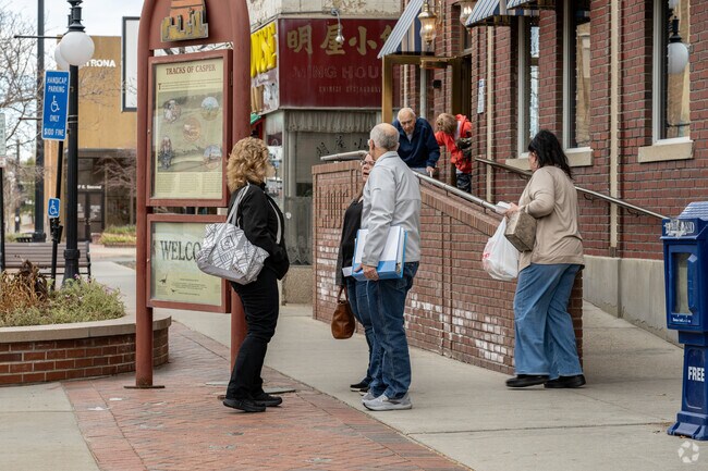 Locals can stroll around the walkable downtown area of Central Casper.