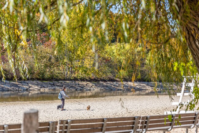 Residents of Countryside have access to Arlington Reservoir Beach all year round.