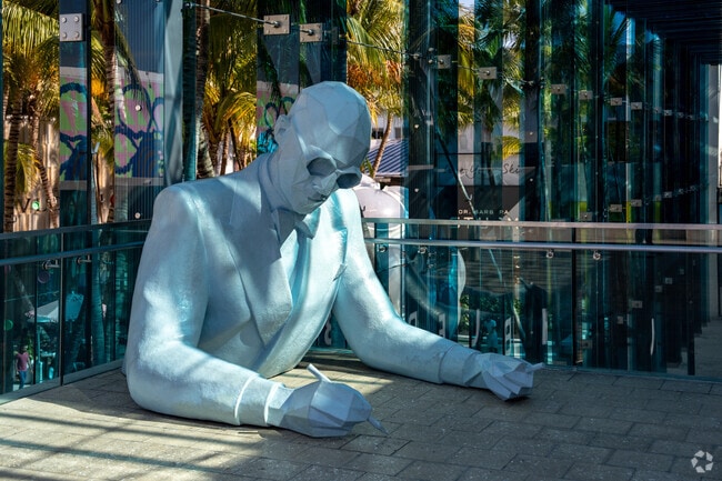 The Miami Design District is perfect for art enthusiasts.