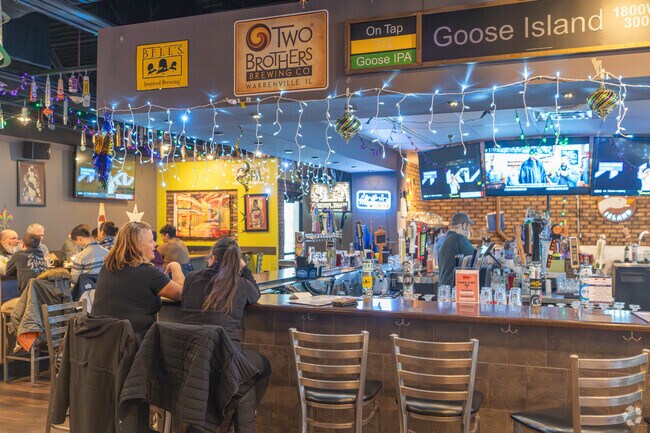 Chuck’s Southern Comforts Café features over 20 local beer on tap.