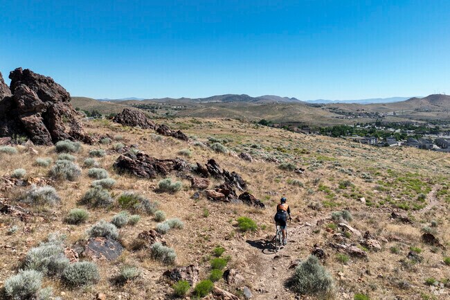 Raleigh Heights is a popular mountain biking destination for residents all over Reno.