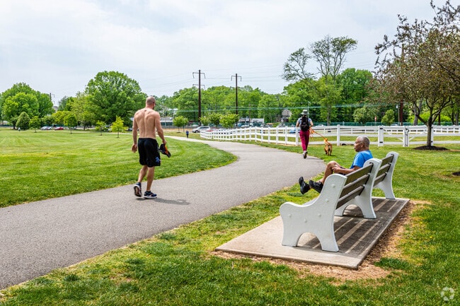 Merrill Park is an escape for Fitness enthusiasts or for those that want to catch some sun.