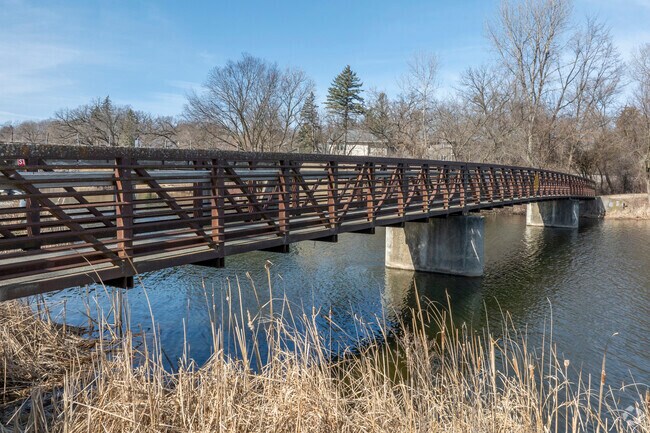 The Yahara River trail in Stoughton provides idyllic nature sanctuary and outdoor exercise.