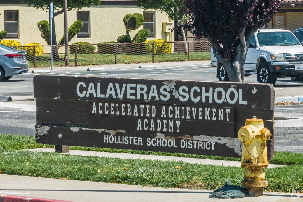 Calaveras Elementary School shares a campus with Accelerated Achievement Academy in Hollister.