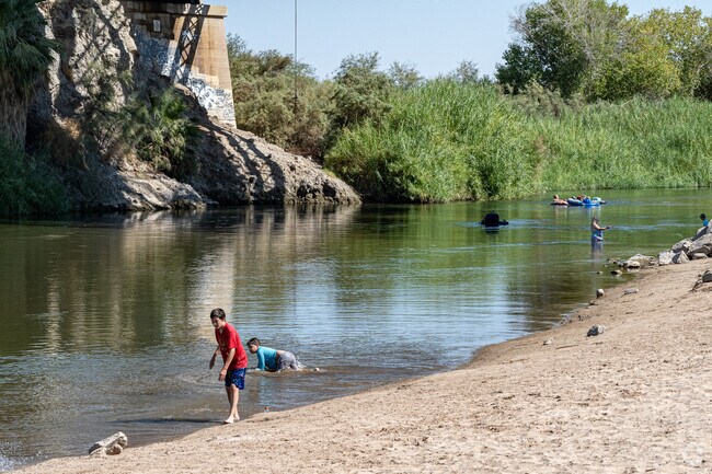 The Colorado River flows right through Yuma.