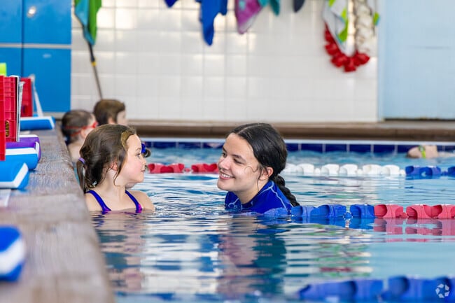 Aqua-Tots Swim Schools provides kids’ lessons near Gainesway.