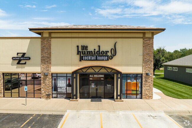 Enjoy some drinks at The Humidor after a long day at work in Reflection Ridge.