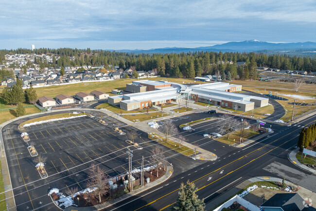 Midway Elementary sits close to many homes in the neighborhood.