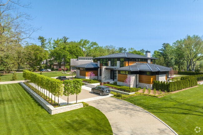 Bloomfield Hills has many architectural marvels of homes in the area.