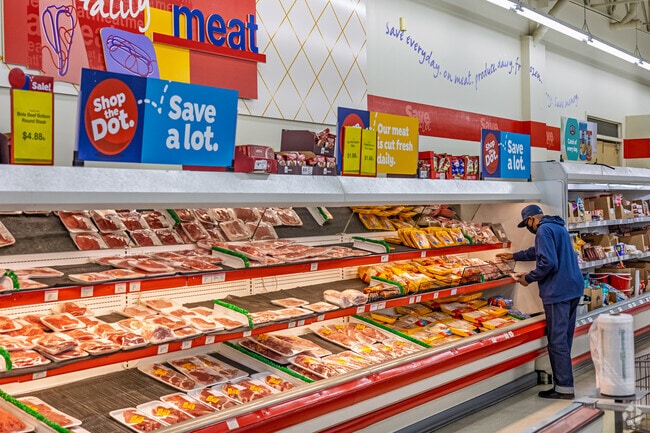 Central Park shoppers head west to Save A Lot for a convenient selection of groceries.