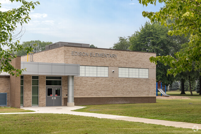 Edison Elementary School building in the city of Westland.