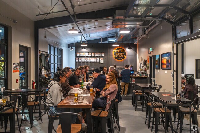 Mount Olympus Brewing serves up delicious craft beer and tacos near Trosper.