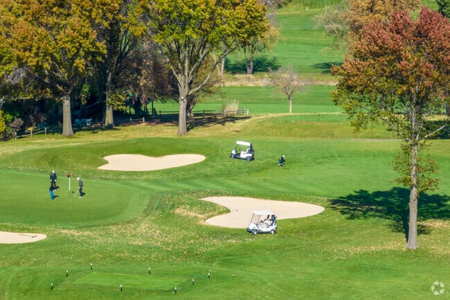 The Crow Valley Golf Club has a great layout in Bettendorf.