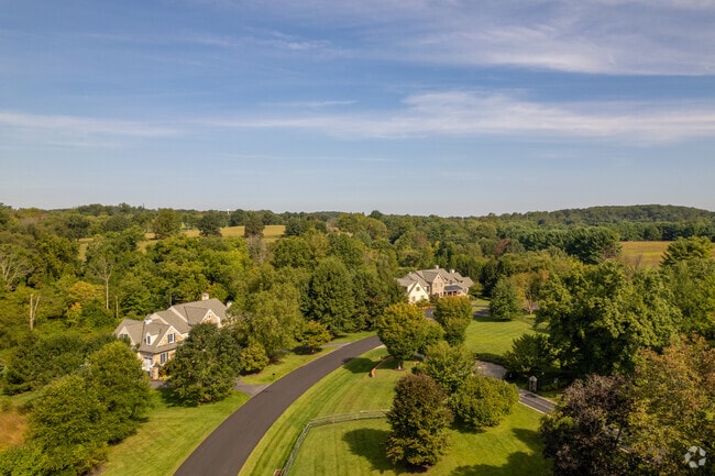 Homeowners in Montchanin often have plenty of space for any activity in their large yards.