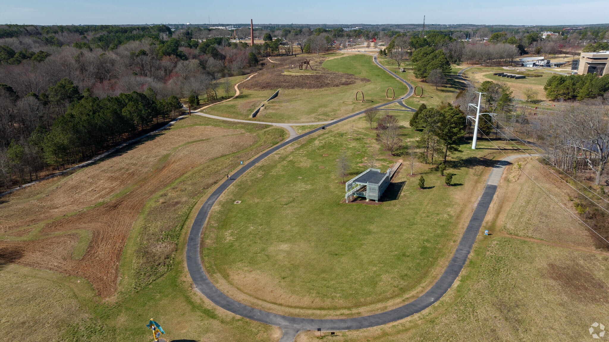 Greenway Trails run throughout Glenwood and the rest of Raleigh.