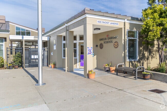 Amelia Earhart Elementary School is a highly rated, public school located in Alameda.